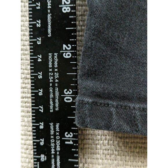 LRL Ralph Lauren Black Jeans Size 12 Heritage Jean Straight -0424B166 - Picture 8 of 9